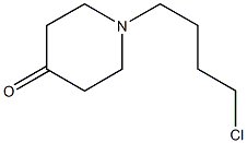 1-(4-chlorobutyl)piperidin-4-one Structure