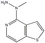 1-methyl-1-(thieno[3,2-c]pyridin-4-yl)hydrazine Structure