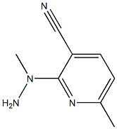 2-(1-methylhydrazinyl)-6-methylpyridine-3-carbonitrile Structure