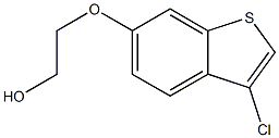 2-(3-chlorobenzo[b]thiophen-6-yloxy)ethanol Structure