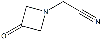 2-(3-oxoazetidin-1-yl)acetonitrile Structure