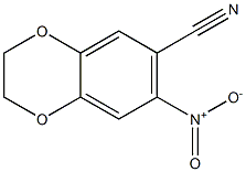 2,3-dihydro-7-nitrobenzo[b][1,4]dioxine-6-carbonitrile 구조식 이미지