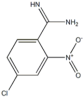 4-chloro-2-nitrobenzamidine 구조식 이미지