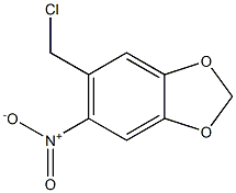 5-(chloromethyl)-6-nitrobenzo[d][1,3]dioxole Structure