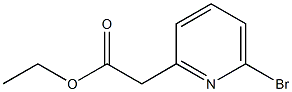 ethyl 2-(6-bromopyridin-2-yl)acetate 구조식 이미지