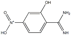 N-(4-carbamimidoyl-3-hydroxyphenyl)-N-oxohydroxylammonium 구조식 이미지