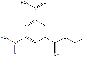 N,N'-(5-(ethoxy(imino)methyl)-1,3-phenylene)bis(N-oxohydroxylammonium) Structure