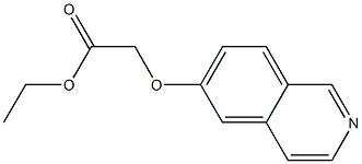 (isoquinolin-6-yloxy)-acetic acid ethyl ester 구조식 이미지