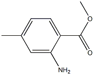 Methyl 2-Amino-4-Methylbenzoate 구조식 이미지