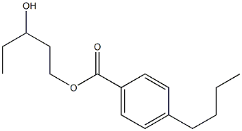 1,3-Pentanediol mono(4-n-butylbenzoate) 구조식 이미지
