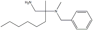 (1-amino-2-methyloctan-2-yl)(benzyl)methylamine Structure