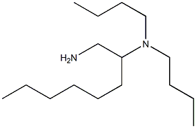 (1-aminooctan-2-yl)dibutylamine Structure