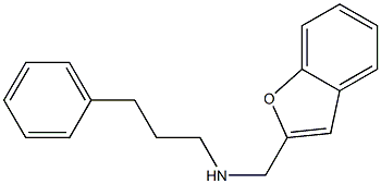(1-benzofuran-2-ylmethyl)(3-phenylpropyl)amine 구조식 이미지
