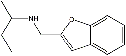 (1-benzofuran-2-ylmethyl)(butan-2-yl)amine 구조식 이미지