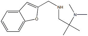 (1-benzofuran-2-ylmethyl)[2-(dimethylamino)-2-methylpropyl]amine 구조식 이미지