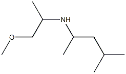 (1-methoxypropan-2-yl)(4-methylpentan-2-yl)amine 구조식 이미지