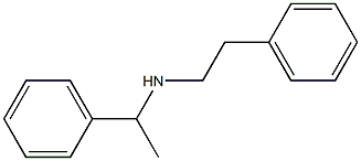 (1-phenylethyl)(2-phenylethyl)amine Structure