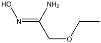(1Z)-2-ethoxy-N'-hydroxyethanimidamide 구조식 이미지