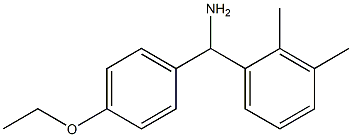 (2,3-dimethylphenyl)(4-ethoxyphenyl)methanamine Structure