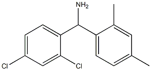 (2,4-dichlorophenyl)(2,4-dimethylphenyl)methanamine 구조식 이미지