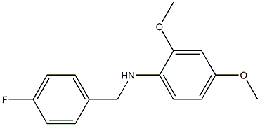 (2,4-dimethoxyphenyl)(4-fluorophenyl)methylamine 구조식 이미지