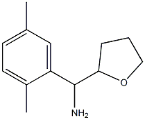 (2,5-dimethylphenyl)(oxolan-2-yl)methanamine Structure