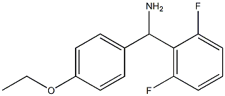 (2,6-difluorophenyl)(4-ethoxyphenyl)methanamine Structure