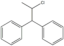 (2-chloro-1-phenylpropyl)benzene Structure