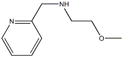 (2-methoxyethyl)(pyridin-2-ylmethyl)amine 구조식 이미지