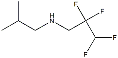 (2-methylpropyl)(2,2,3,3-tetrafluoropropyl)amine Structure