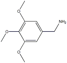 (3,4,5-trimethoxyphenyl)methanamine 구조식 이미지