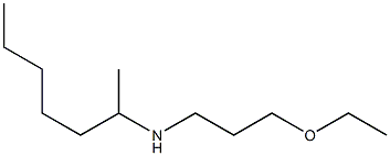 (3-ethoxypropyl)(heptan-2-yl)amine 구조식 이미지