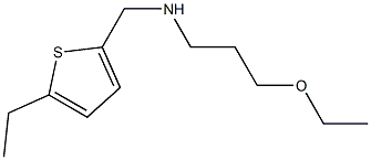 (3-ethoxypropyl)[(5-ethylthiophen-2-yl)methyl]amine 구조식 이미지