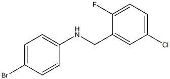 (4-bromophenyl)(5-chloro-2-fluorophenyl)methylamine 구조식 이미지