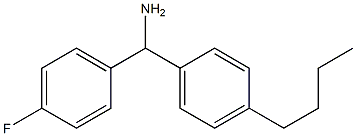 (4-butylphenyl)(4-fluorophenyl)methanamine 구조식 이미지