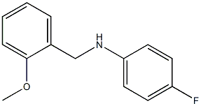 (4-fluorophenyl)(2-methoxyphenyl)methylamine Structure