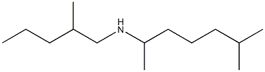 (6-methylheptan-2-yl)(2-methylpentyl)amine 구조식 이미지
