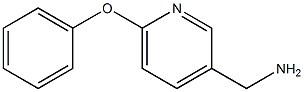 (6-phenoxypyridin-3-yl)methylamine 구조식 이미지