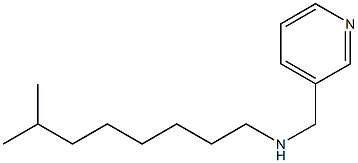 (7-methyloctyl)(pyridin-3-ylmethyl)amine 구조식 이미지