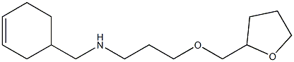 (cyclohex-3-en-1-ylmethyl)[3-(oxolan-2-ylmethoxy)propyl]amine 구조식 이미지