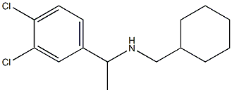 (cyclohexylmethyl)[1-(3,4-dichlorophenyl)ethyl]amine 구조식 이미지