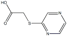 (pyrazin-2-ylthio)acetic acid Structure