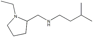 [(1-ethylpyrrolidin-2-yl)methyl](3-methylbutyl)amine Structure