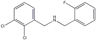 [(2,3-dichlorophenyl)methyl][(2-fluorophenyl)methyl]amine Structure