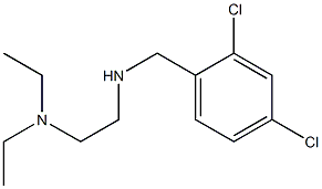 [(2,4-dichlorophenyl)methyl][2-(diethylamino)ethyl]amine 구조식 이미지