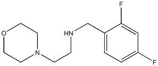 [(2,4-difluorophenyl)methyl][2-(morpholin-4-yl)ethyl]amine Structure