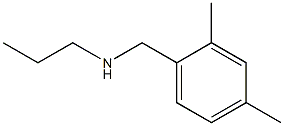 [(2,4-dimethylphenyl)methyl](propyl)amine Structure