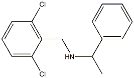 [(2,6-dichlorophenyl)methyl](1-phenylethyl)amine 구조식 이미지