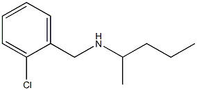 [(2-chlorophenyl)methyl](pentan-2-yl)amine Structure