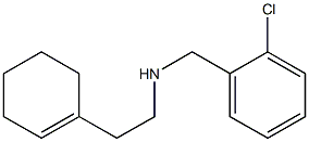 [(2-chlorophenyl)methyl][2-(cyclohex-1-en-1-yl)ethyl]amine Structure